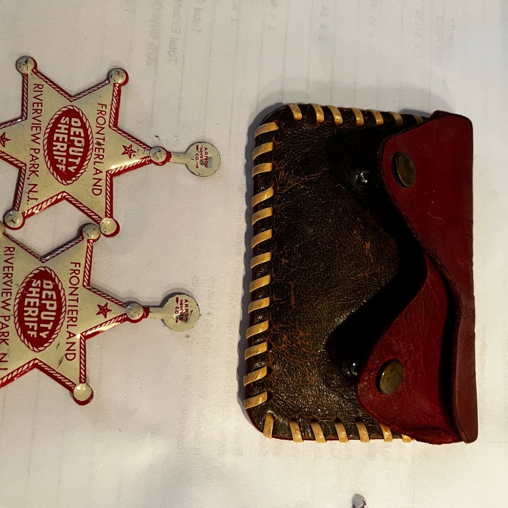 Vintage 40’s metal clip deputy sheriff clip - Picture 4 of 5
